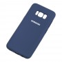Чохол для Samsung Galaxy S8 (G950) Silicone Full синій