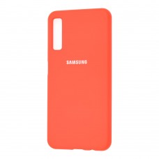 Чехол для Samsung Galaxy A7 2018 (A750) Silicone Full оранжевый