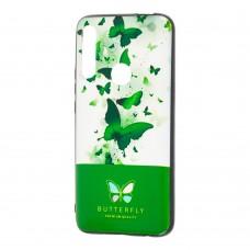 Чехол для Huawei P Smart Z Butterfly зеленый