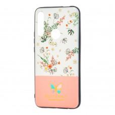 Чехол для Huawei P Smart Z Butterfly розовый