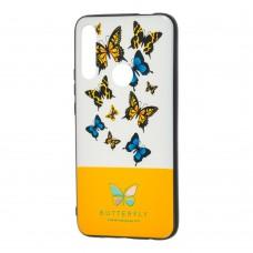 Чехол для Huawei P Smart Z Butterfly желтый