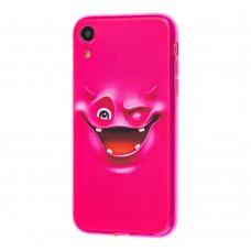 Чехол для iPhone Xr Smile красный демон