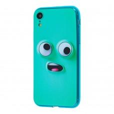 Чехол для iPhone Xr Smile зеленый