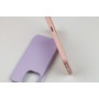 Чохол для iPhone 15 Pro Max Leather with MagSafe pink sand