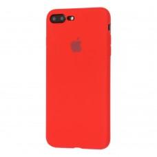 Чохол для iPhone 7 Plus / 8 Plus Silicone protective червоний
