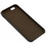 Чохол Silicone для iPhone 6 / 6s case coffee