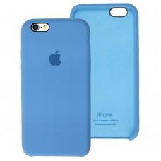 Чехол Silicone для iPhone 6 / 6s case azure