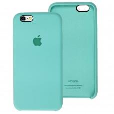 Чехол Silicone для iPhone 6 / 6s case sea blue 