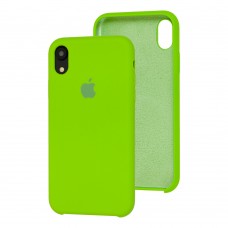 Чохол silicone case для iPhone Xr green