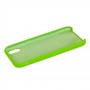Чохол silicone case для iPhone Xr green