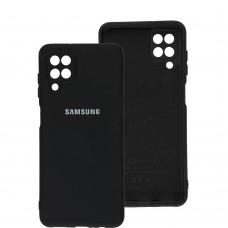 Чохол для Samsung Galaxy A12 (A125) / M12 (M127) Silicone Full camera чорний