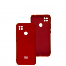 Чехол для Xiaomi Redmi 9C / 10A Silicone Full camera красный