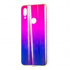 Чехол для Xiaomi Redmi 7 Aurora glass розовый