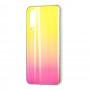 Чохол для Xiaomi Mi 9 Aurora glass жовтий