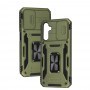 Чехол для Samsung Galaxy A14 Camshield Army Ring army green