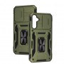 Чохол для Samsung Galaxy A34 (A346) Camshield Army Ring army green