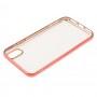 .TPU Silicon iPhone X / Xs G-Case Plating series rose gold