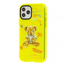 Чехол для iPhone 11 Pro Neon print Teddy