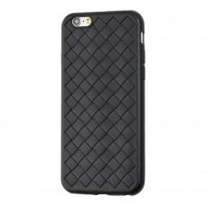 Чохол для iPhone 6/6s Weaving case чорний