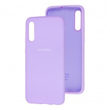 Чохол для Samsung Galaxy A50/A50s/A30s Silicone Full світло-фіолетовий