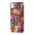 Чехол для iPhone Xr мрамор фиолетово желтый