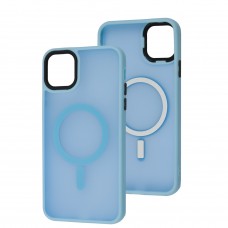 Чехол для iPhone 11 Pro Max Cosmic Magnetic MagSafe light blue