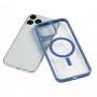 Чехол для iPhone 13 Pro Wave Magnetic light blue