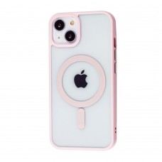 Чехол для iPhone 13 Wave Magnetic розовый