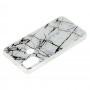 Чехол для Samsung Galaxy M21 / M30s силикон marble белый