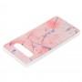 Чехол для Samsung Galaxy S10 (G973) силикон marble розовый
