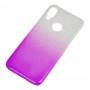 Чохол для Xiaomi Redmi Note 7 Shining Glitter сріблясто-фіолетовий