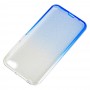 Чохол для Xiaomi Redmi Go Shining Glitter сріблясто-синій