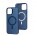 Чохол для iPhone 12 Pro Max IMD Colors MagSafe blue