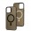 Чохол для iPhone 12 Pro Max IMD Colors MagSafe black