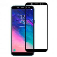 Защитное стекло для Samsung Galaxy A6 2018 (A600) Full Screen черное