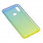 Чехол для Samsung Galaxy A10s (A107) Gradient Design желто-зеленый