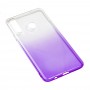 Чехол для Samsung Galaxy A20s (A207) Gradient Design бело-фиолетовый