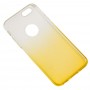 Чохол для iPhone 6 під яблуко жовтий градієнт