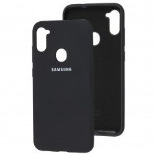 Чохол для Samsung Galaxy A11 / M11 Silicone Full чорний