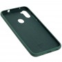 Чохол для Samsung Galaxy A11 / M11 Silicone Full зелений / dark green