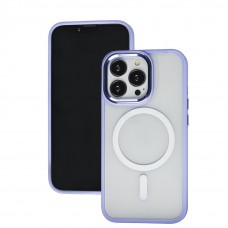 Чехол для iPhone 13 Pro Max Wave Magnetic light purple