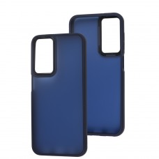 Чохол для Samsung Galaxy M14 (M146) Lyon Frosted navy blue