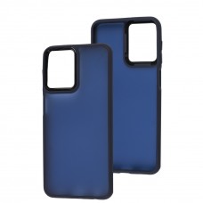 Чехол для Samsung Galaxy M33 (M336) Lyon Frosted navy blue