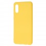 Чехол для Samsung Galaxy A02 (A022) Candy желтый