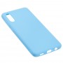 Чехол для Samsung Galaxy A02 (A022) Candy голубой