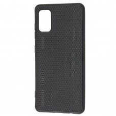 Чехол для Samsung Galaxy A41 (A415) Grid case черный