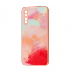 Чехол для Samsung Galaxy A50 / A50s / A30s Marble Clouds pink sand