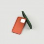 Чехол для iPhone 15 Pro Square Full silicone dark olive