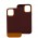 Чохол для iPhone 12 Pro Max Bichromatic brown burgundy/orange