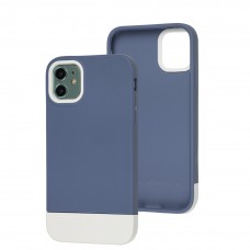 Чохол для iPhone 11 Bichromatic blue/white
